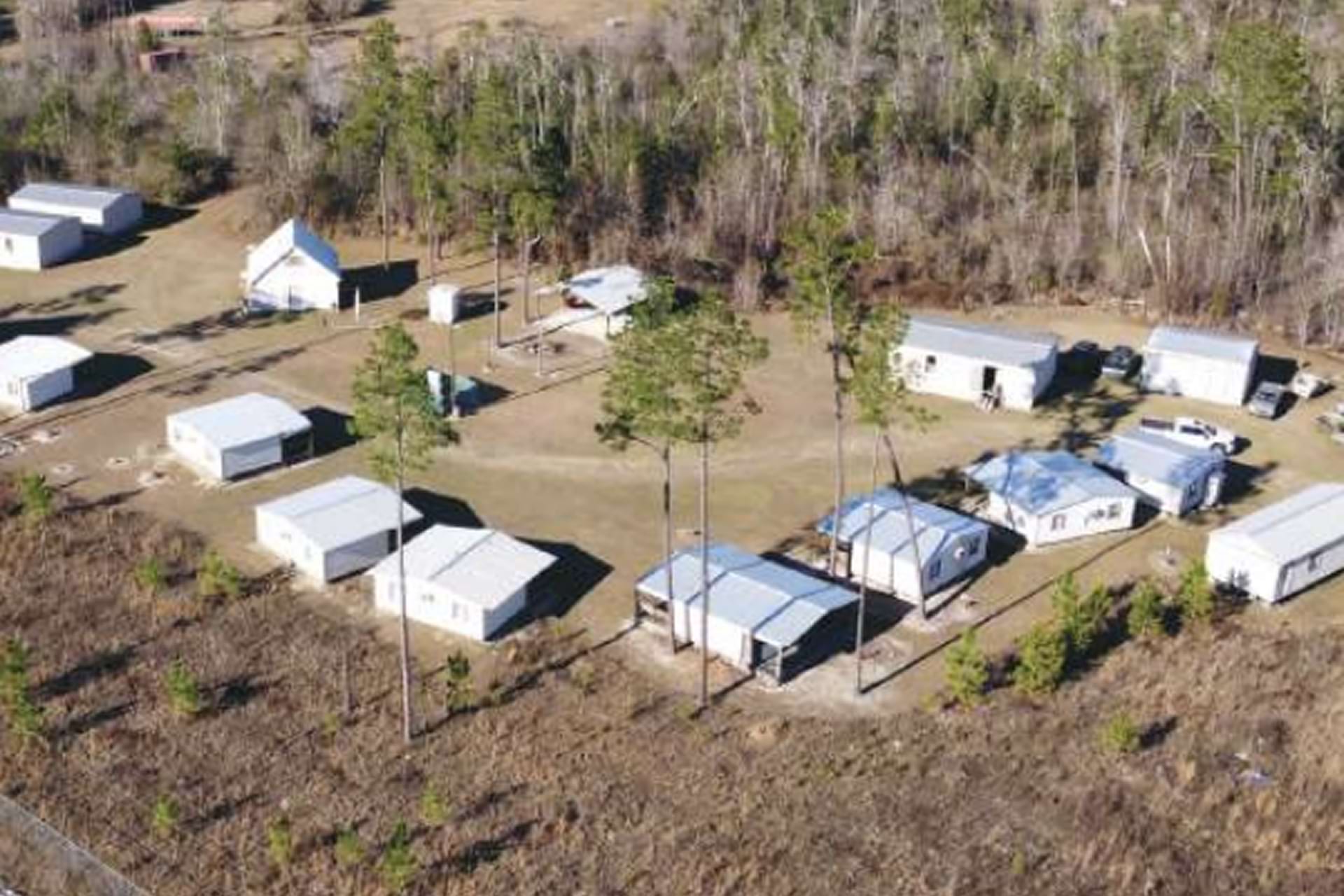 facility terrain from drone
