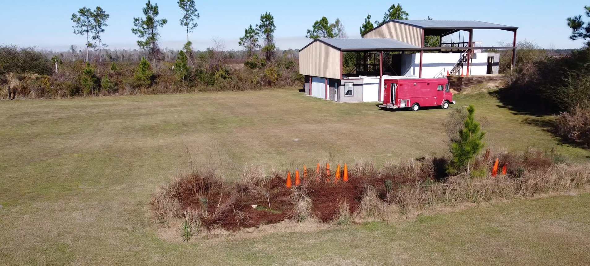 facility terrain from drone